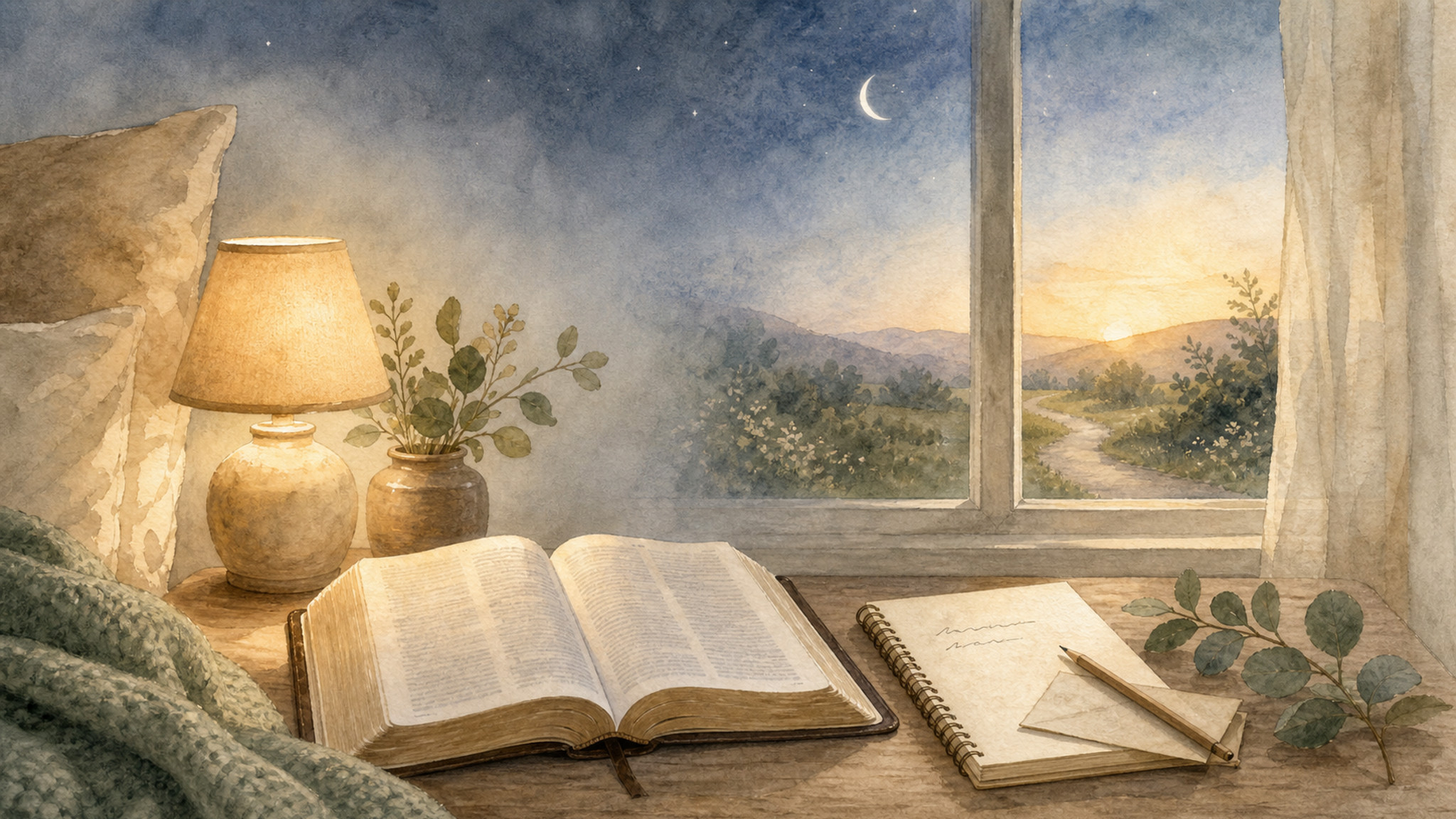 Bible Verses for Overthinking at Night
